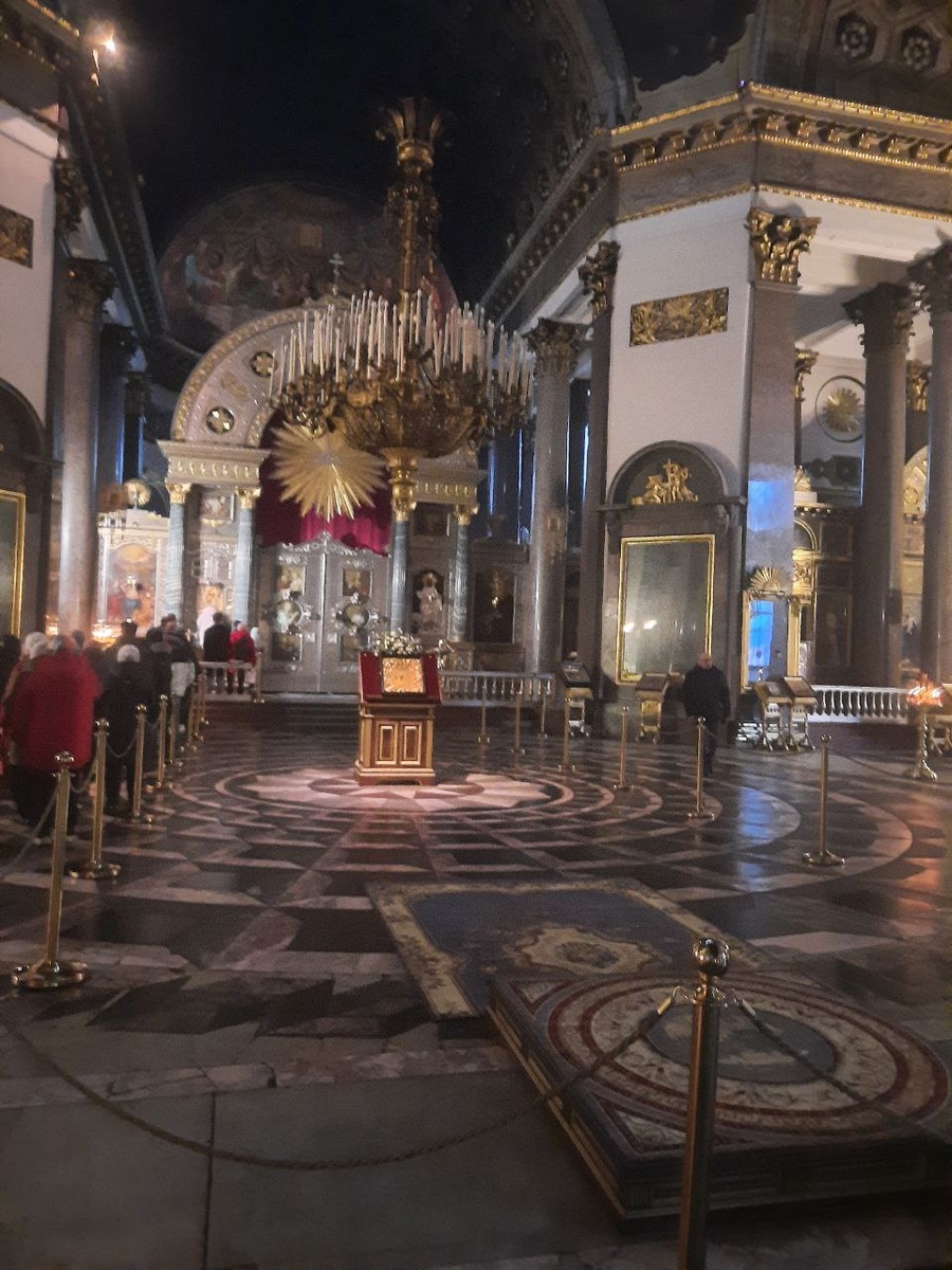 Внутри Казанского собора. Санкт-Петербург. Фото из личного архива 