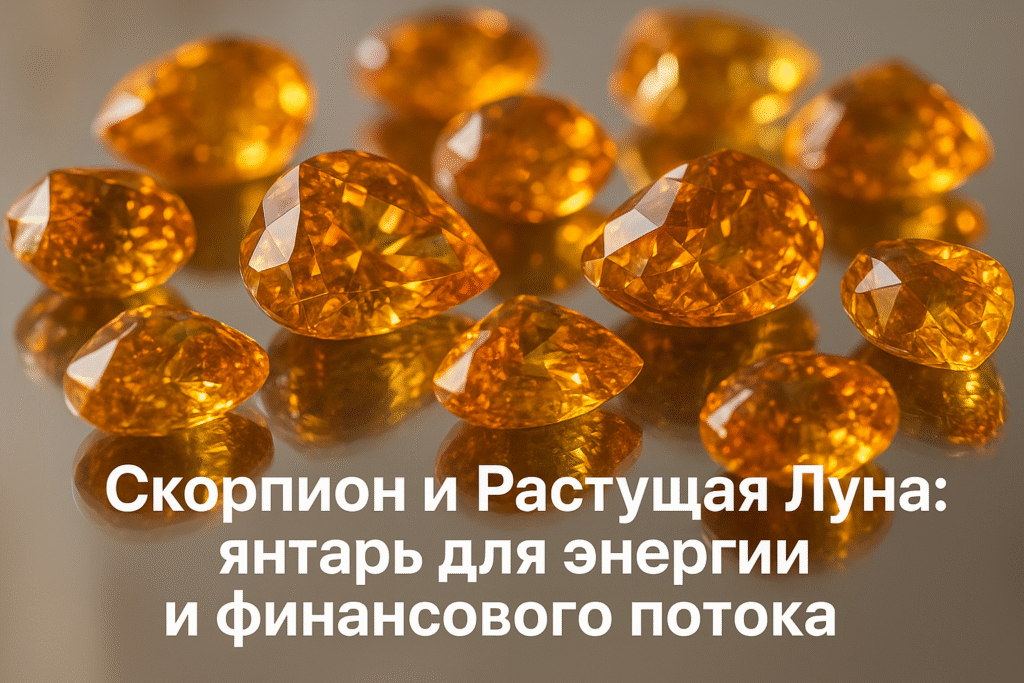    скорпион_растущая_луна_янтарь_энергия_финансовый_поток Гороскоп Голосом