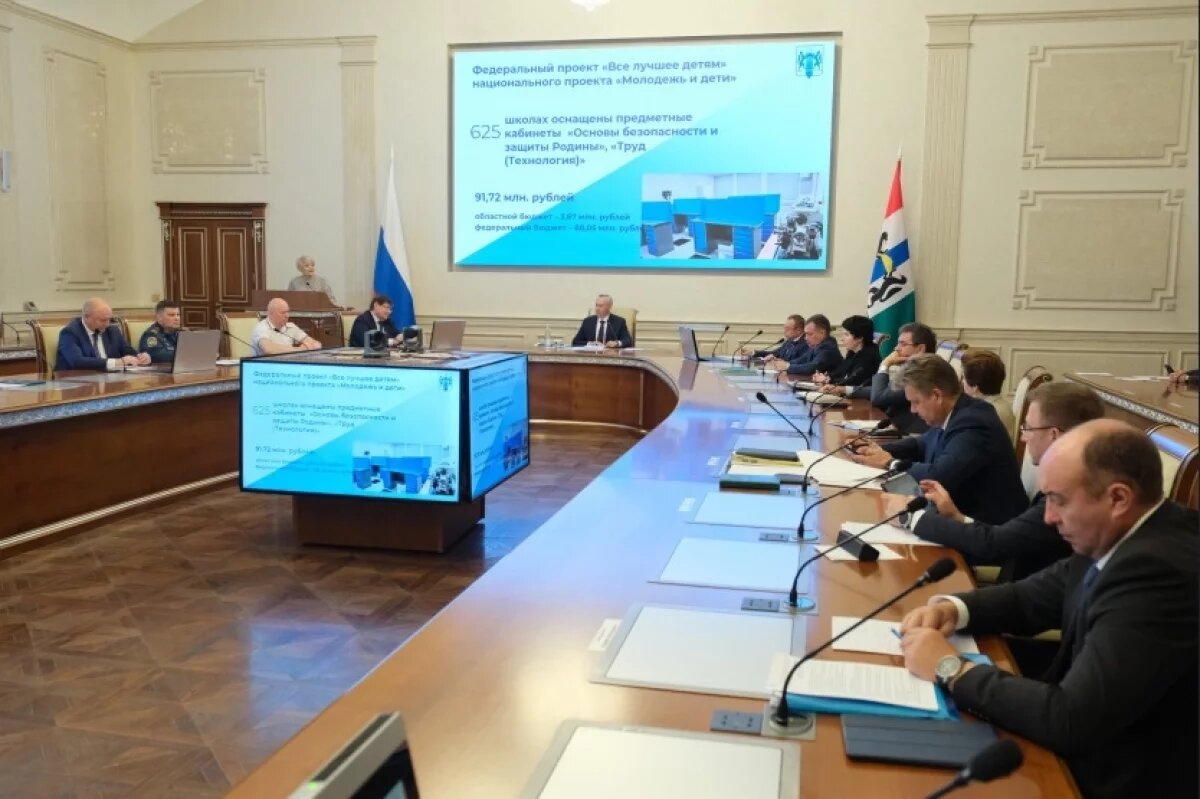    Травников: в НСО в десятки раз увеличен объем капремонта школ и детсадов