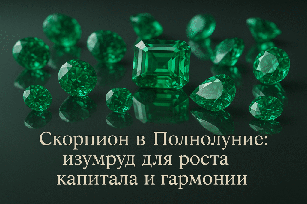    скorpion_v_polnolunie_izumrud_dlya_rosta_kapitala_i_garmonii Гороскоп Голосом