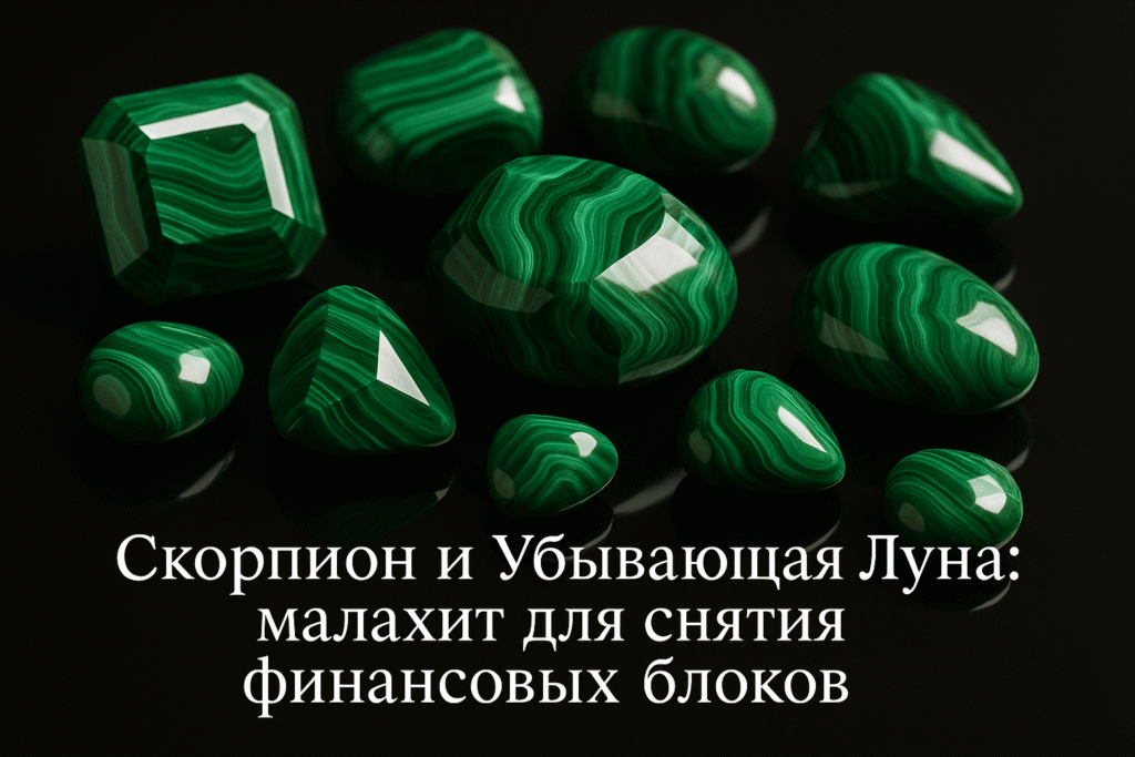    скорпион_убывающая_луна_malahit_finansovye_bloki Гороскоп Голосом