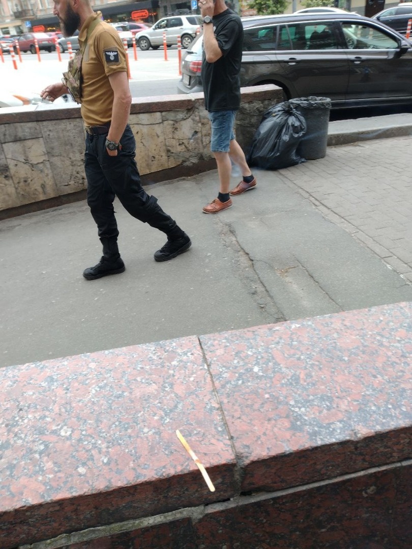    Под крыльями рейхсадлера. В Запорожье дети развернули нацистский флаг