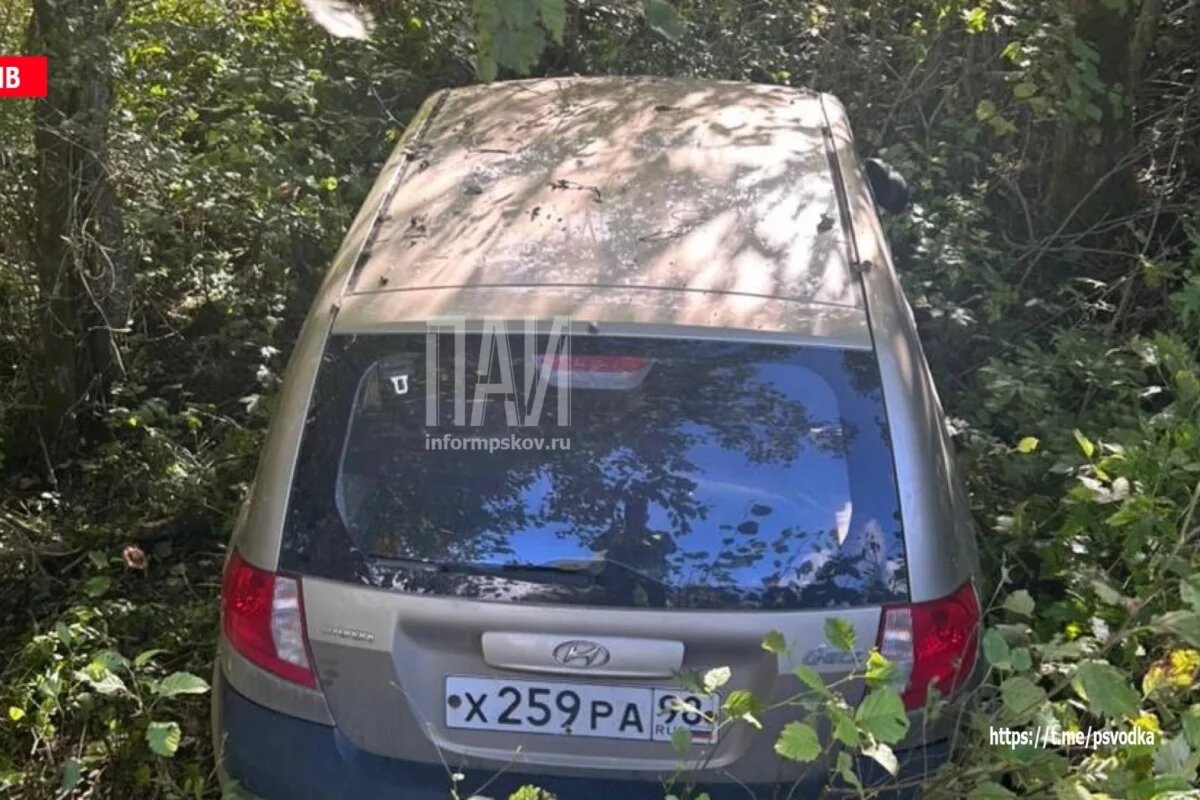    Пенсионерка оказалась в больнице после съезда машины в кювет под Псковом