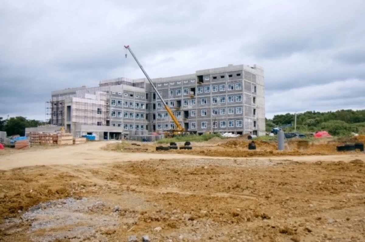    Строительство Надеждинской больницы в Приморье завершат в 2025 году