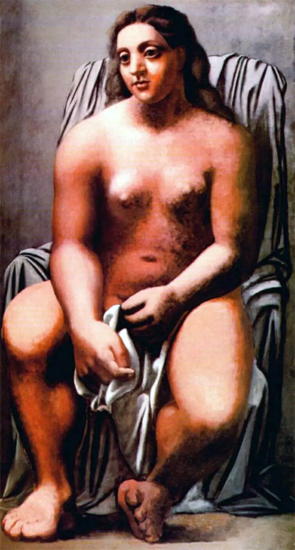 Большая купальщица, 1921. Музей Оранжери, Париж