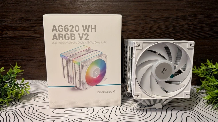 Обзор кулера DEEPCOOL AG620 WH ARGB V2