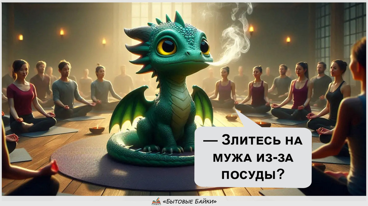 Когда дракон оказался лучше психолога - Рассказ