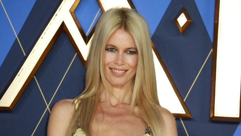    Клаудия Шиффер на премьере фильма «Аргайл» в Лондоне. 24 января 2024 год. Фото: Fred Duval/Shutterstock/Fotodom