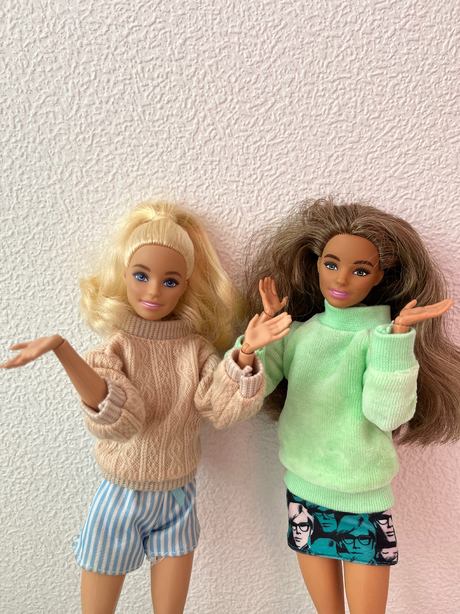 Куклы в недоумении, где их обувь??