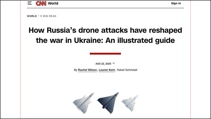    На Западе обеспокоены производственными мощностями России//Скриншот страницы с сайта CNN