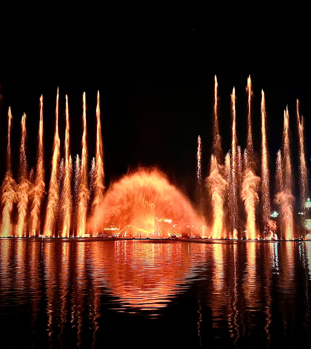 Огненные всполохи