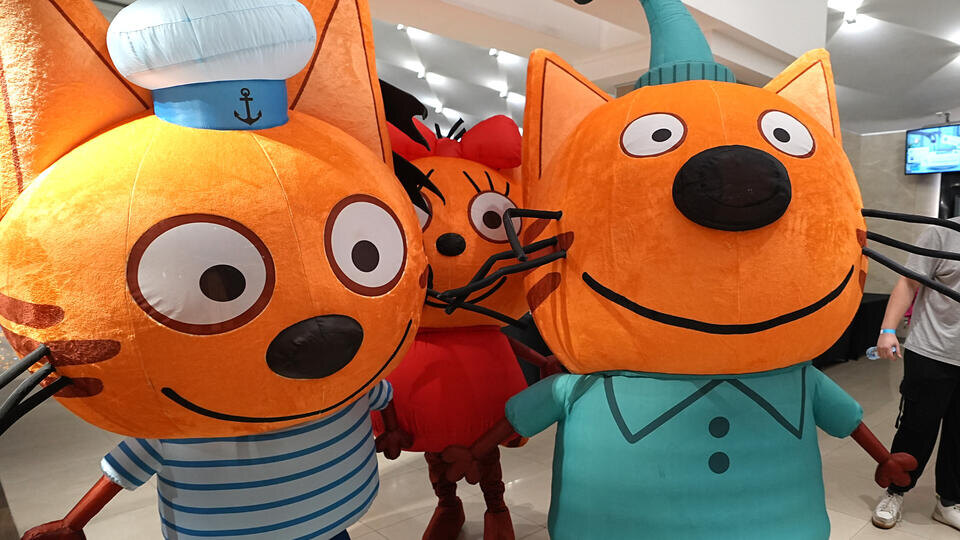     Создатели мультсериала "Три кота" раскрыли главный секрет успеха их проекта ИЗВЕСТИЯ/Павел Волков