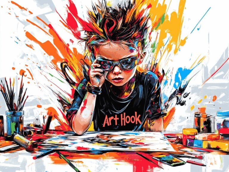    Мастер-класс по рисованию для детей: откройте двери в мир творчества и уверенности через искусство Art-Hook.Ru