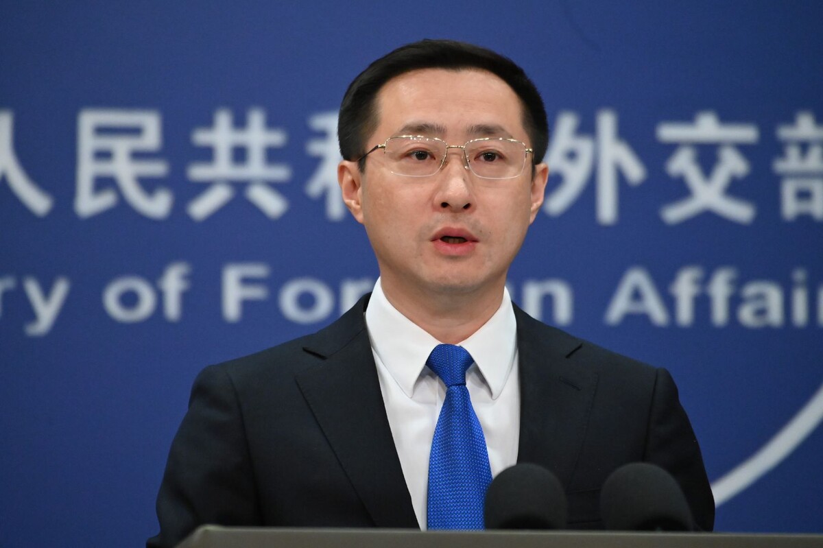    Официальный представитель МИД КНР Линь Цзянь / Источник: © Johannes Neudecker/Global Look Press