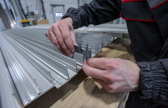 Производство алюминиевого остекления