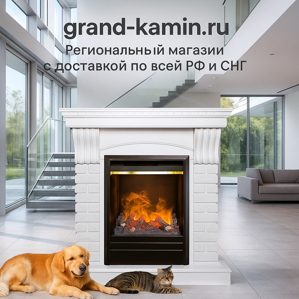    Электрический камин Jazz с 3D очагом Olympic: уют и стиль для вашего интерьера без затрат на дрова и чистку Kamin