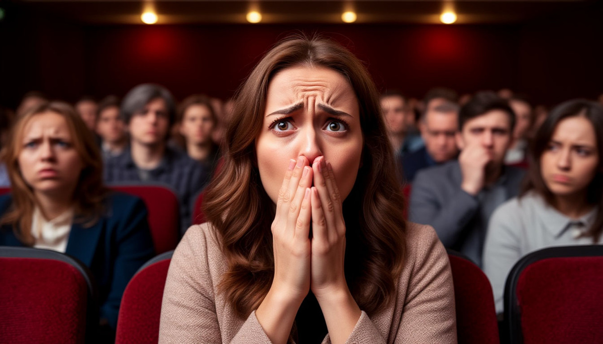 Лишь немногие, кого мучает кашель, идут к врачу. Большинство идет в театр