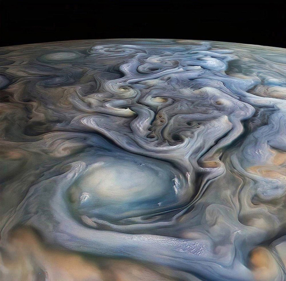 Газовые облака Юпитера 