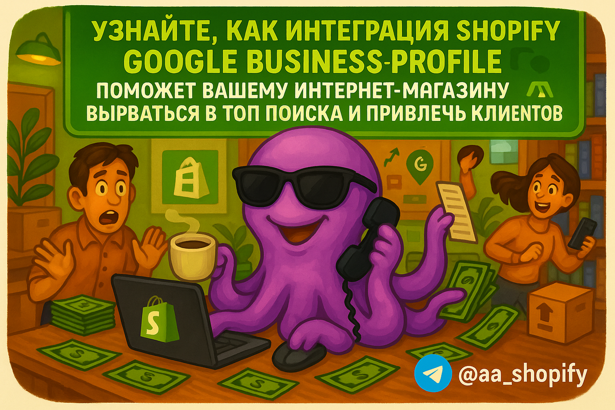    Узнайте, как интеграция Shopify с Google Business Profile поможет вашему интернет-магазину вырваться в топ поиска и привлечь больше клиентов! aa_ecom