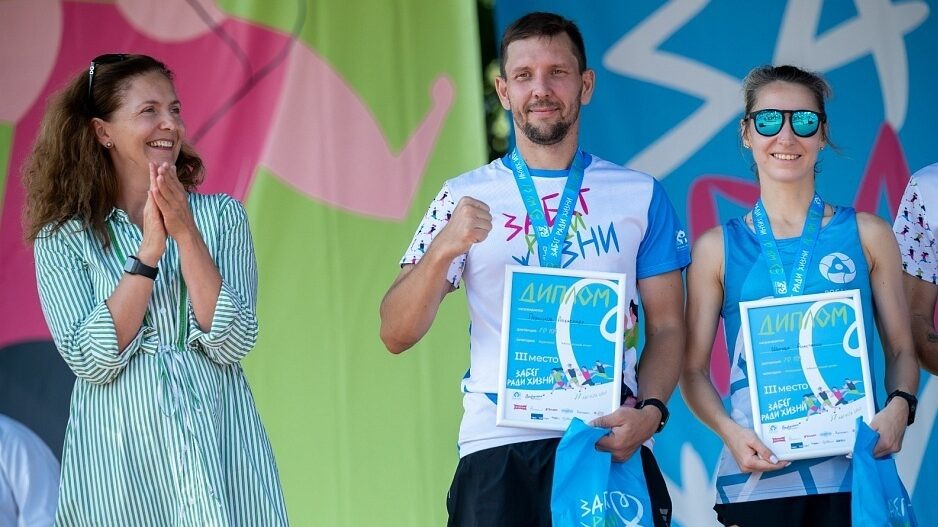    Для детей до десяти лет организуют специальный игровой забег со Смешариками. Фото: социальные сети фонда «Линия жизни»