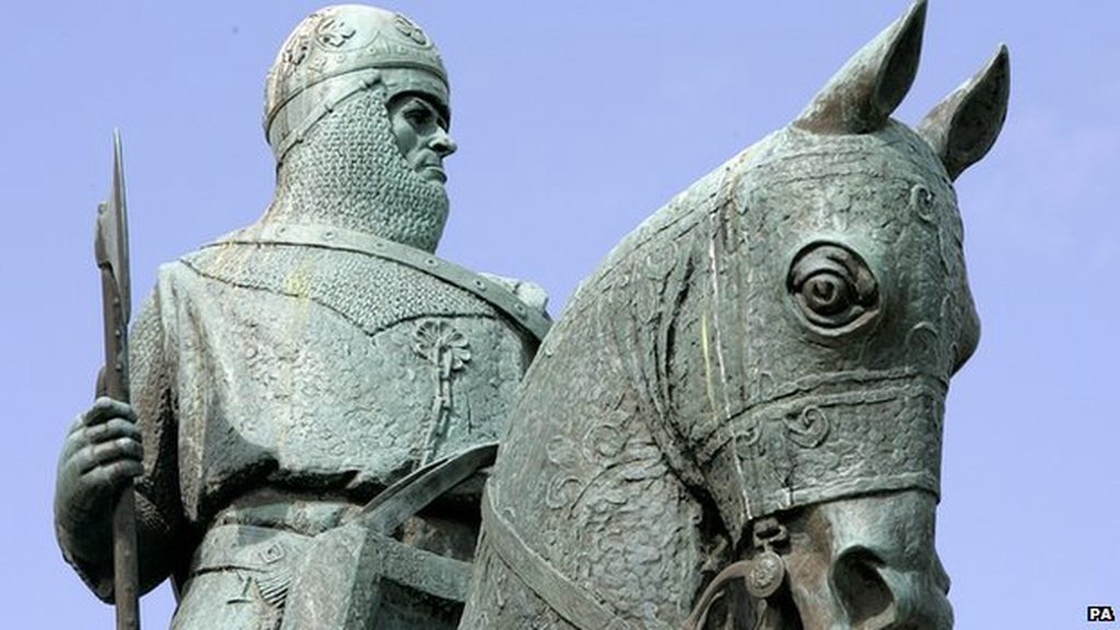 Памятник к 700 летию битвы при Баннокберне