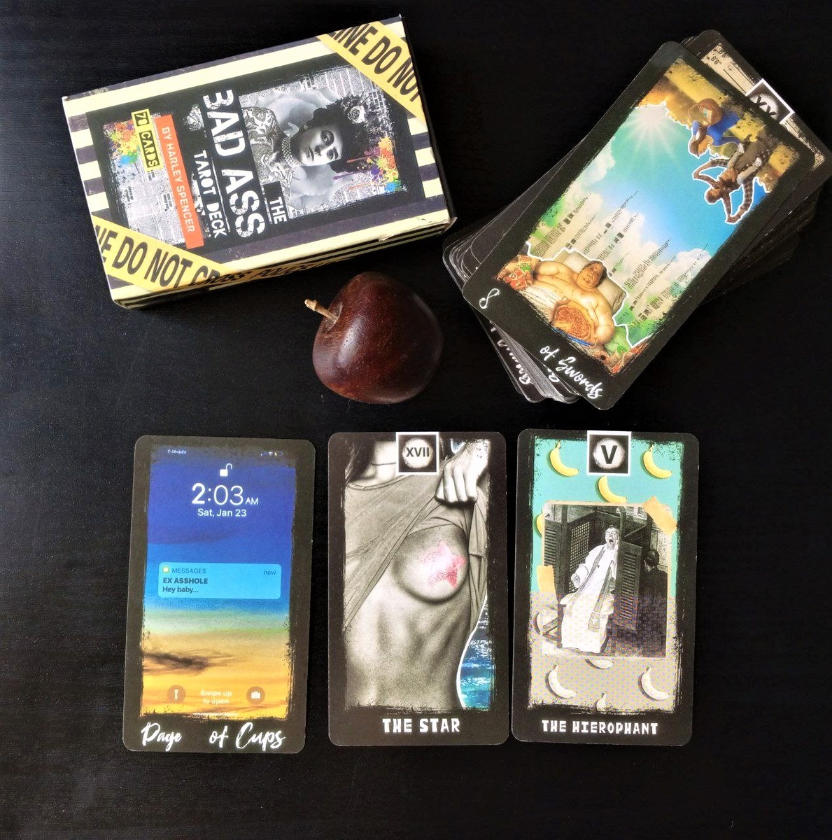 Ответ смотрим на колоде "Badass Tarot"