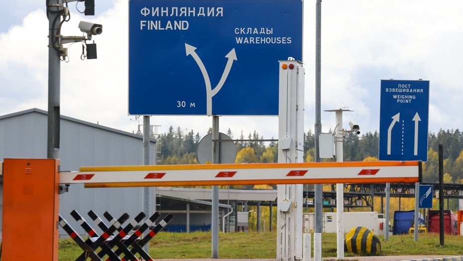    Граница РФ и Финляндии решением финской стороны закрыта с ноября 2023 года на неопределённый срок. Автор фото: Петр Ковалев/ТАСС