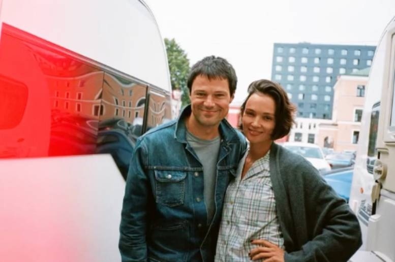    Данила Козловский и Паулина Андреева на съемкахСоцсети Паулины Андреевой