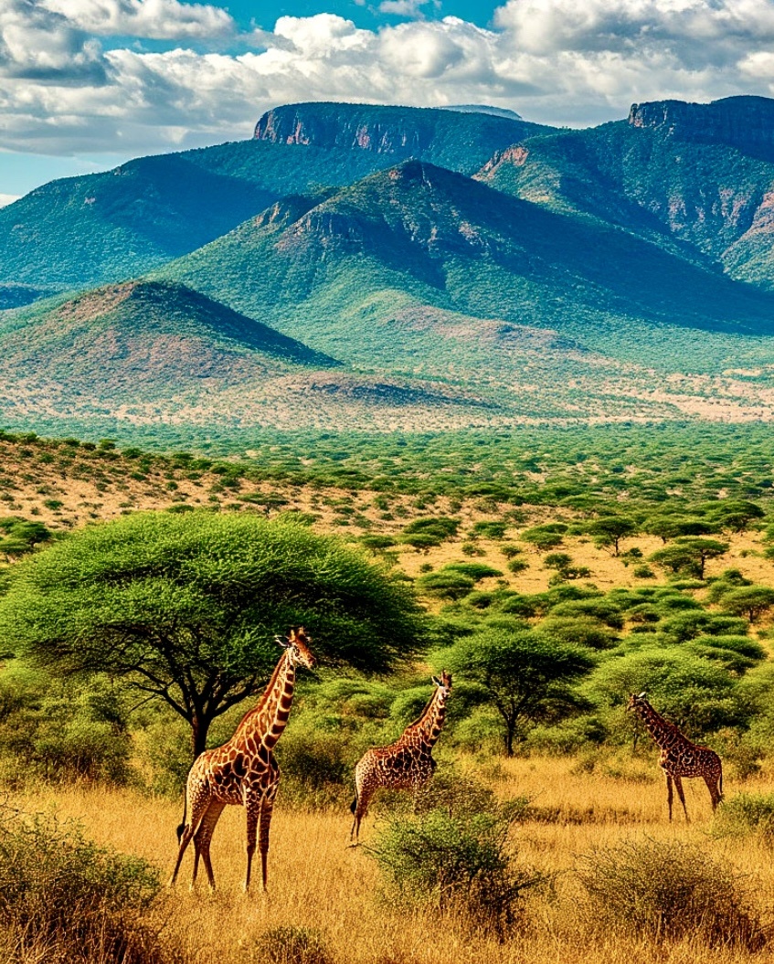 Национальный парк Цаво, Африка