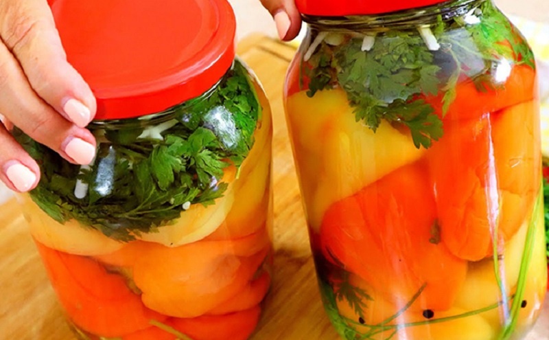 Балканские перцы: очень вкусная зимняя закуска