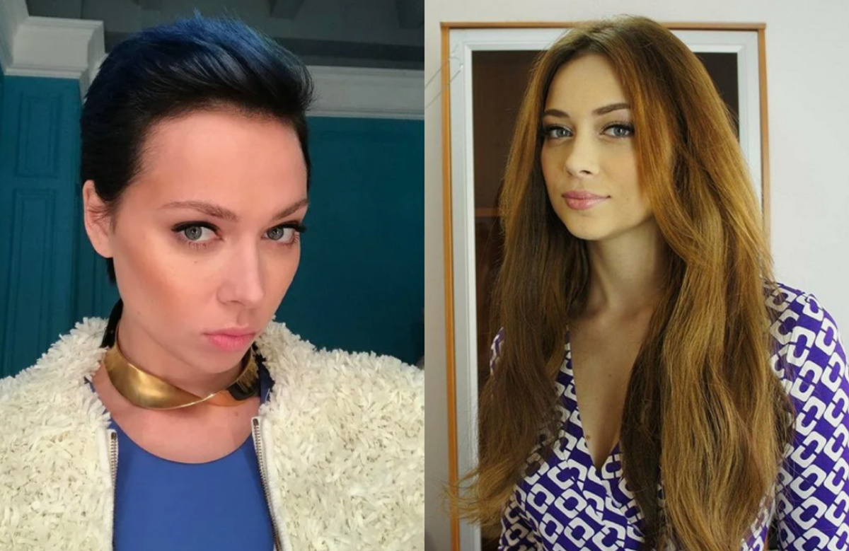 на фото Настасья Самбурская 