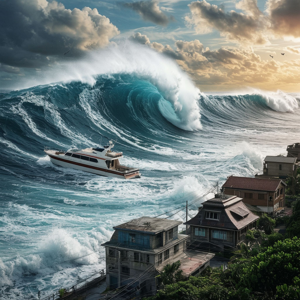 Задумайтесь! У каждого в регионе есть потенциальная опасность какого-то природного катаклизма. Например, жители морского побережья иногда встречаются с неотвратимостью водной стихии...