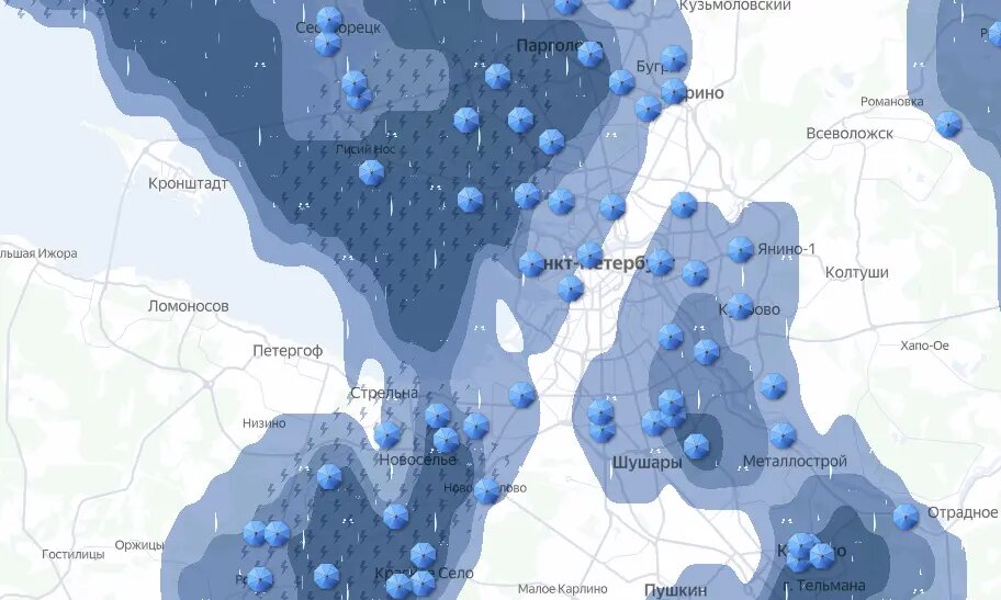    Фото: скрин Яндекс Погода