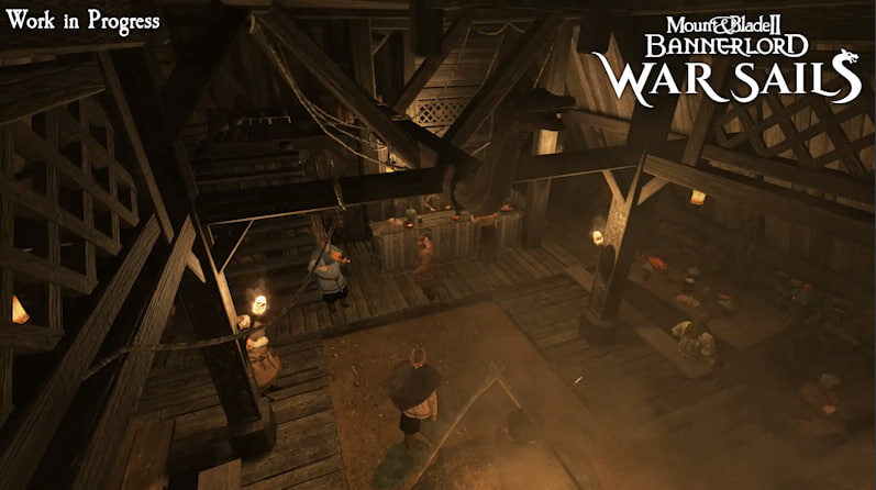 Таверна нордов в Mount & Blade 2: Bannerlord — War Sails