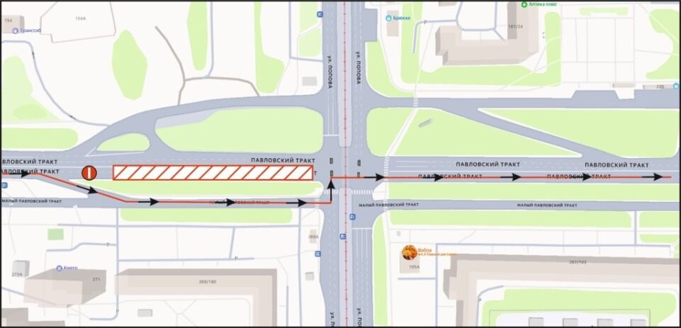    Схема движения. Источник: Barnaul.org