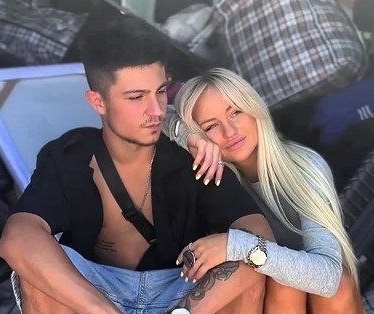 Никита Гуранда и Элина Рахимова (фото из Telegram)