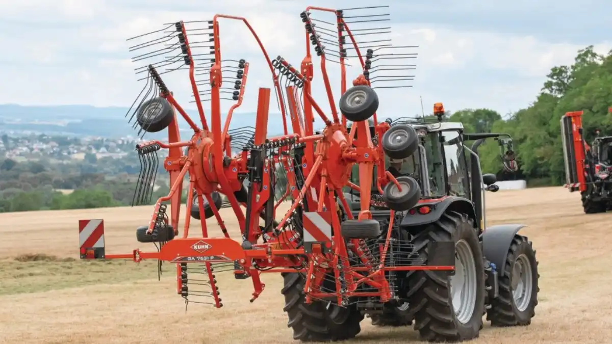Фото: © Якко ван Эркеленс / Jacco van Erkelens / trekkeronline.nlKuhn расширил линейку навесных граблей новой моделью GA 7631 P