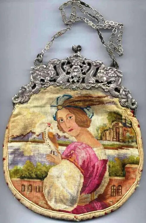 Гобеленовый клатч