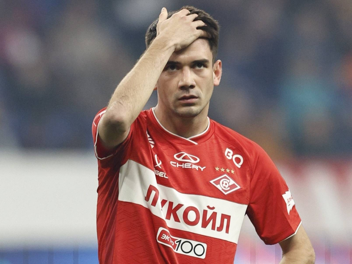 Полузащитник московского "Спартака" Данил Пруцев. Фото из интернета.