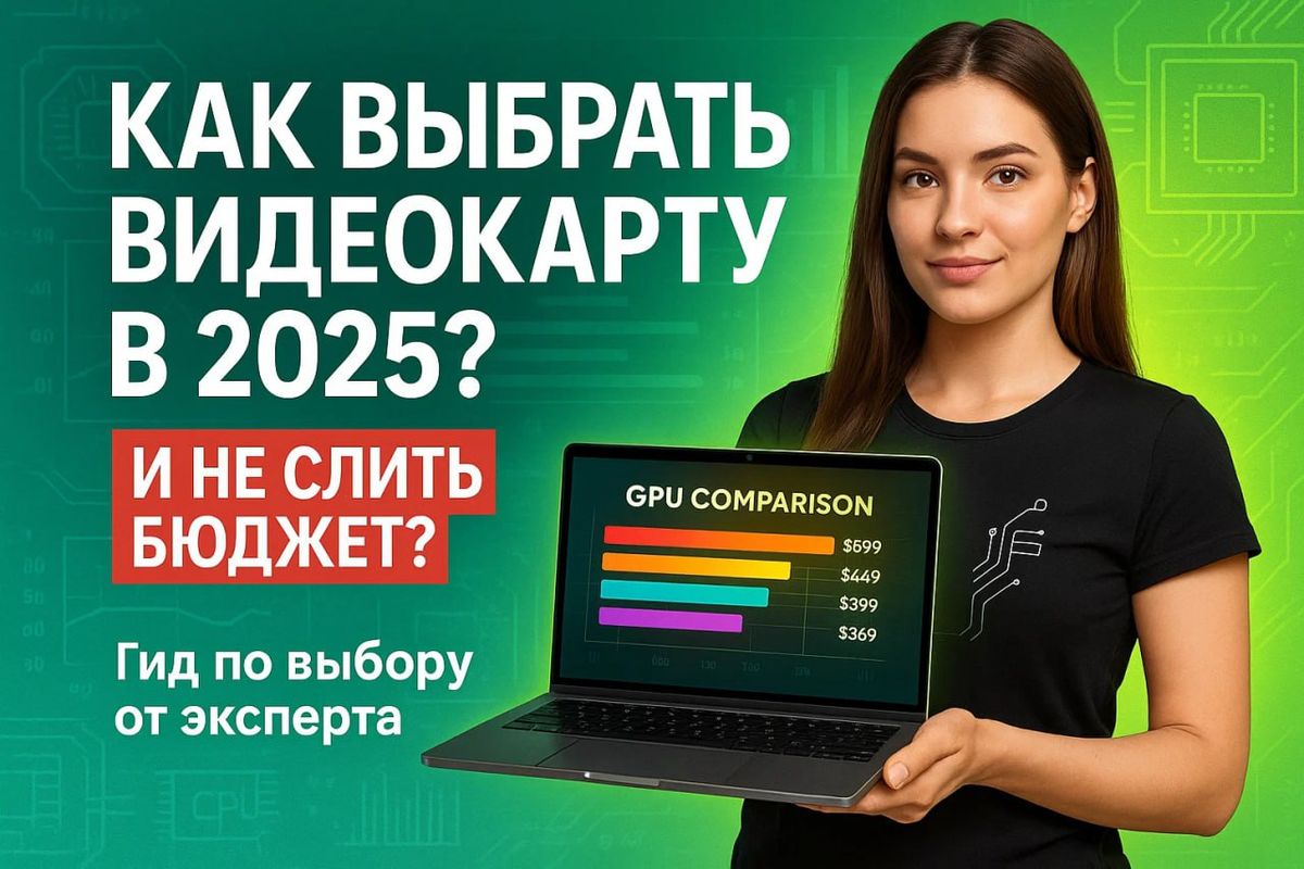 Как выбрать видеокарту в 2025 году?