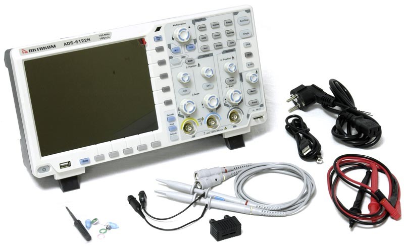Цифровой осциллограф ADS-6122H: стандарт точности и эффективности в электронных измерениях