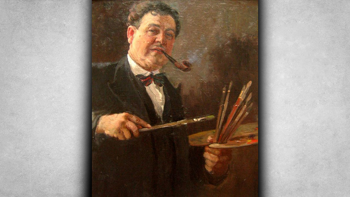 Александр Герасимов - Автопортрет, 1931 г.