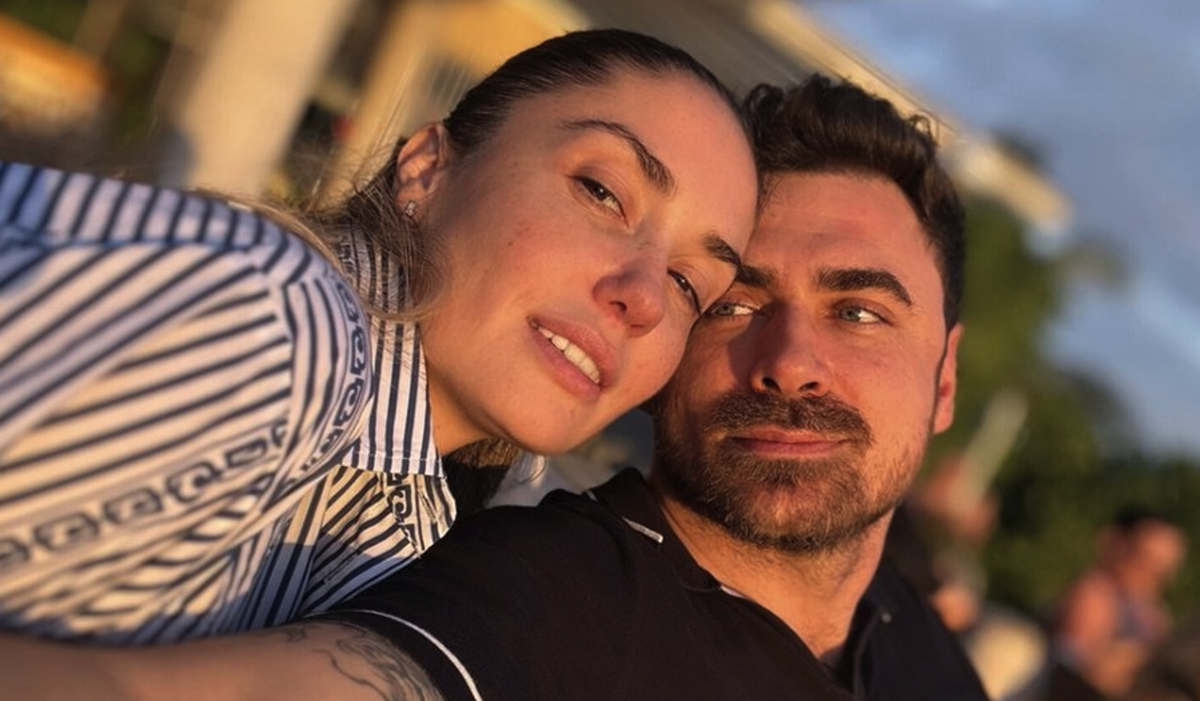    Агата Муцениеце и Петр Дранга. Фото: соцсети