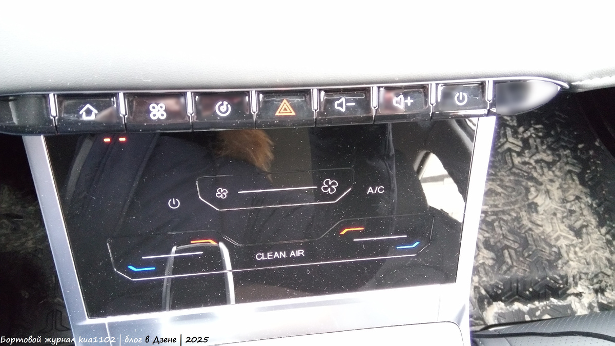 Хотя визуально в Chery Tiggo 4 New блок управления климатической системой одинаковый, но в комплектации обычный кондиционер, а в остальных двух, более старших, идёт двухзонный климат-контроль. Автор фотографии kua1102