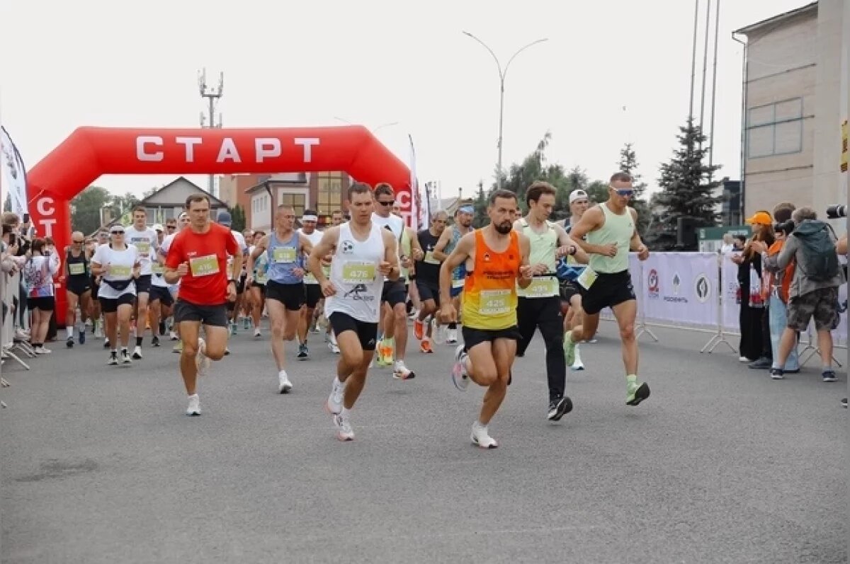    Нефтяники поддержали Всероссийский легкоатлетический пробег в Бузулуке