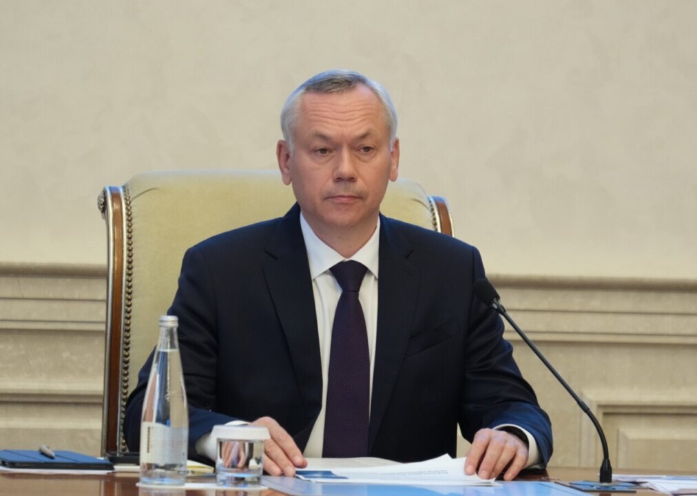    Андрей Травников. Фото пресс-службы правительства Новосибирской области