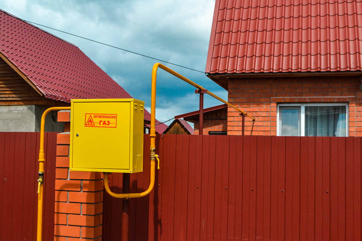 Подключение газа к дому