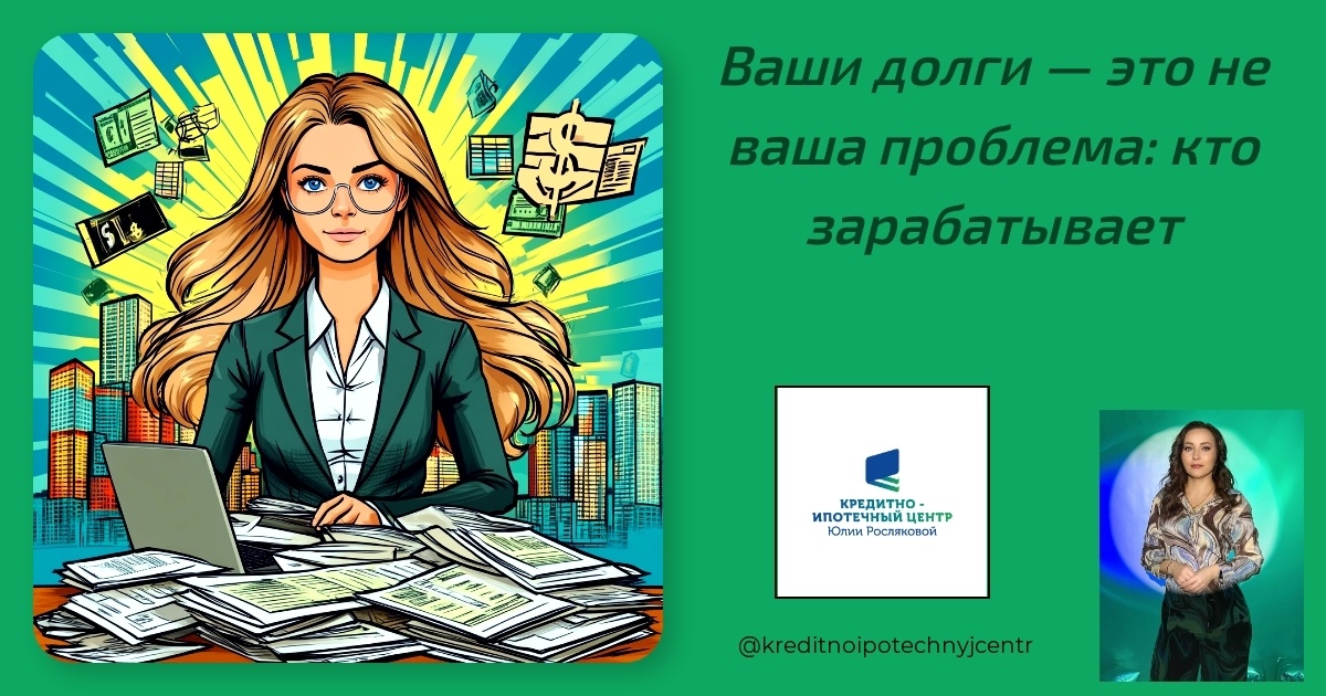    vashi-dolgi-eto-ne-vasha-problema-kto-zarabatyvaet Юлия Сергеевна Рослякова