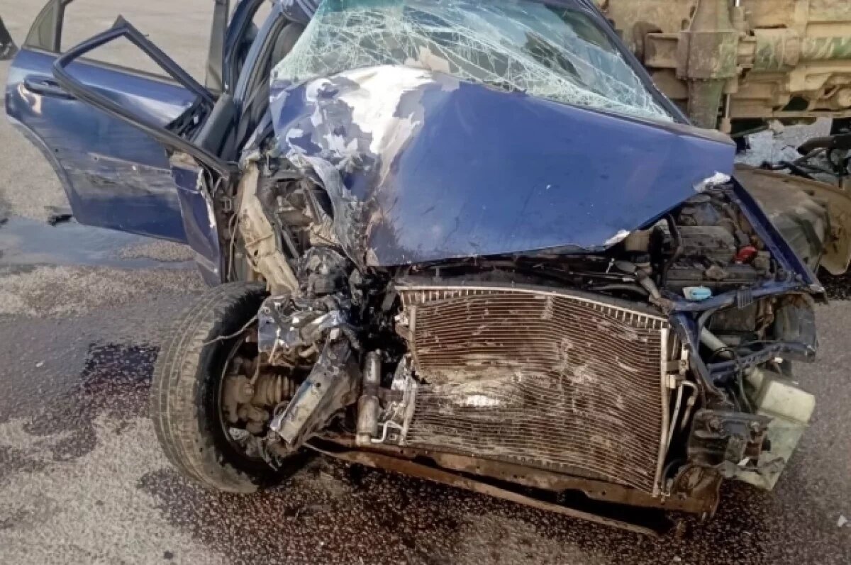    Четверо несовершеннолетних пассажиров иномарки пострадали в ДТП на Брянщине