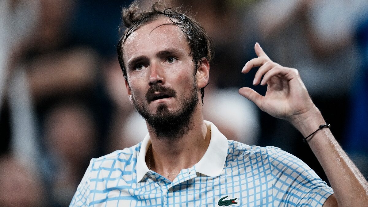    Даниил Медведев скандально проиграл французу в матче первого круга US Open-2025. Фото: REUTERS